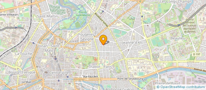 localisation de l'entreprise ROCK ASSISTANCE  RENNES