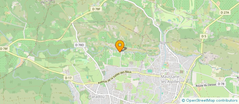 localisation de l'entreprise ROCK CAPITAL FRANCE  PARADOU