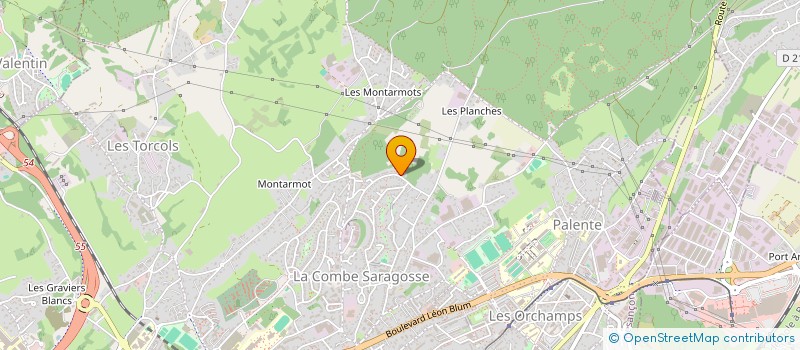 localisation de l'entreprise ROCK'ED à BESANCON