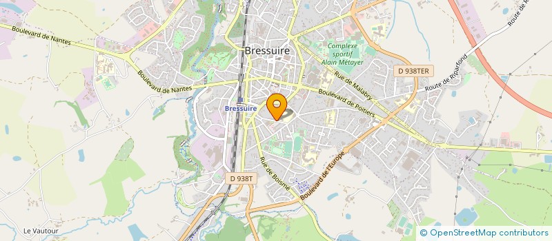 localisation de l'entreprise ROCK GOUNDI  BRESSUIRE