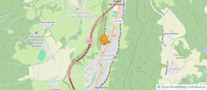 localisation de l'entreprise ROCK IN BLACK  MONESTIER-DE-CLERMONT