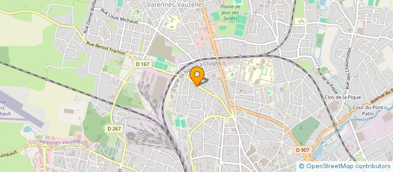 localisation de l'entreprise ROCK IN CHAIR (RIC) à NEVERS