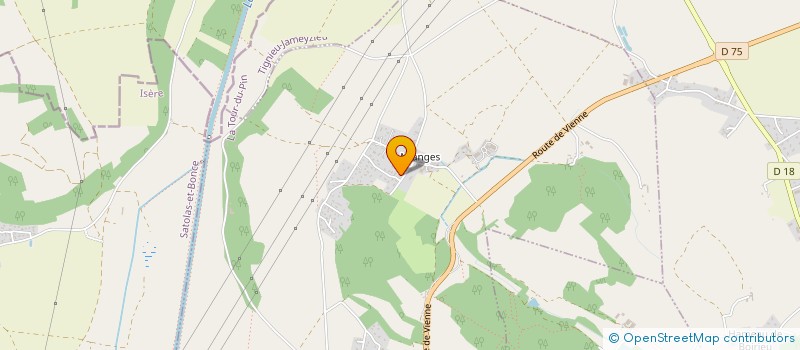 localisation de l'entreprise ROCK IN LIVE  CHAMAGNIEU