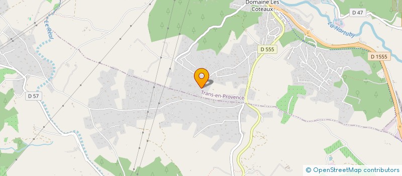 localisation de l'entreprise ROCK INVEST  TRANS-EN-PROVENCE