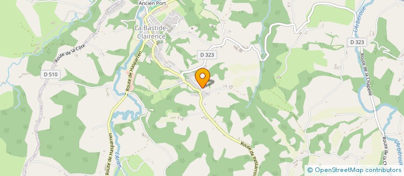 localisation de l'entreprise ROCK LIVE TOUR  LA BASTIDE-CLAIRENCE