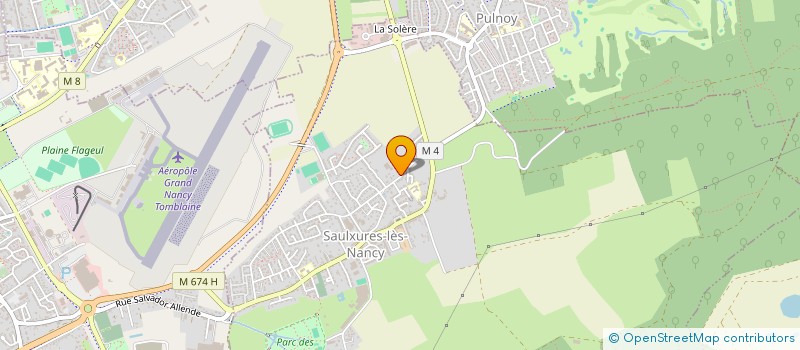 localisation de l'entreprise ROCK'N CHILD PRODUCTION  SAULXURES-LES-NANCY