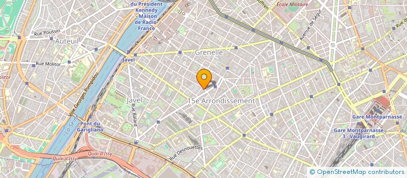 localisation de l'entreprise ROCK'N'HALL  PARIS