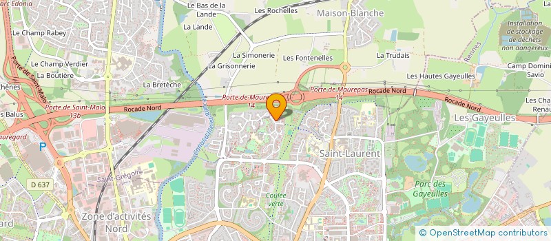 localisation de l'entreprise ROCK'N'JOY  RENNES