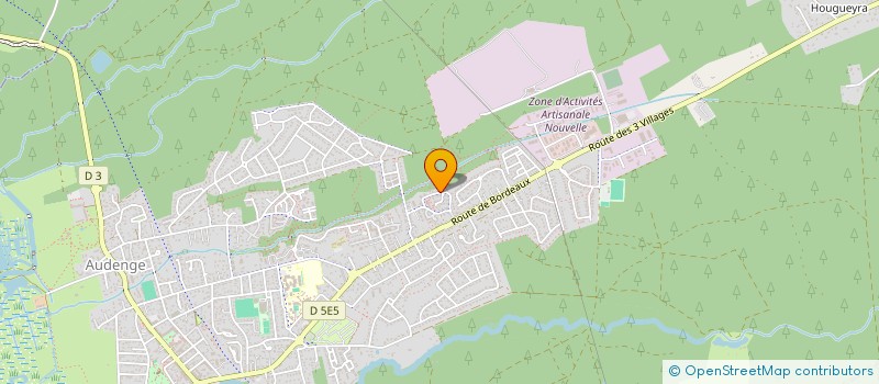 localisation de l'entreprise ROCK'N'KIT  AUDENGE