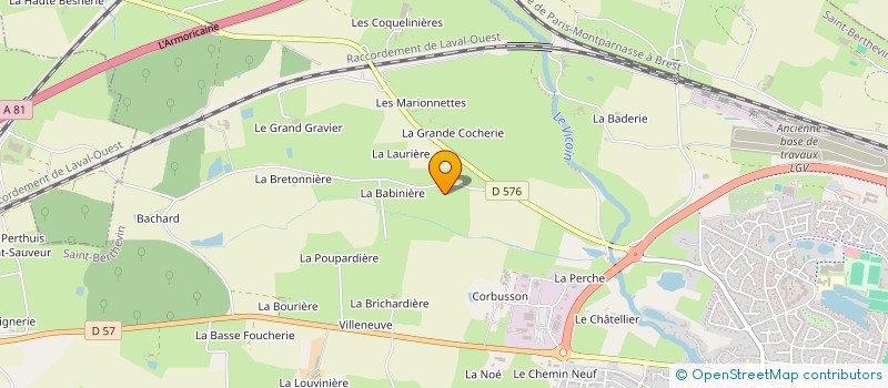 localisation de l'entreprise ROCK'N MOB à SAINT-BERTHEVIN
