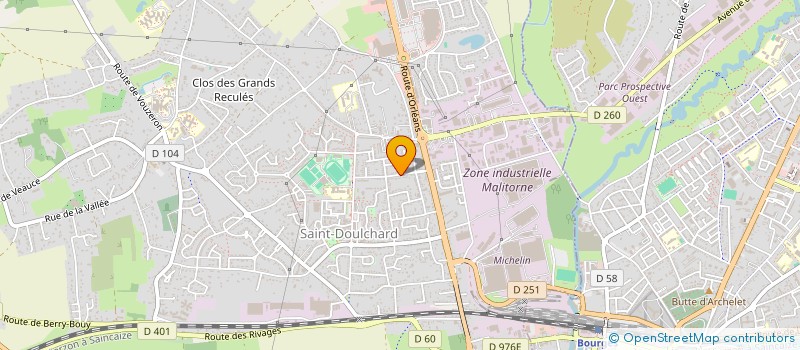 localisation de l'entreprise ROCK'N POTES  SAINT-DOULCHARD