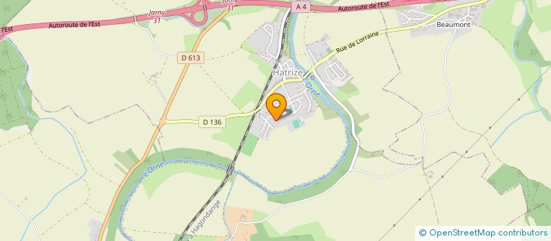 localisation de l'entreprise ROCK'N'ROLL BORDEL !  HATRIZE