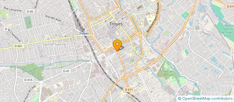localisation de l'entreprise ROCK' N' ROLL DES SAVEURS à TROYES