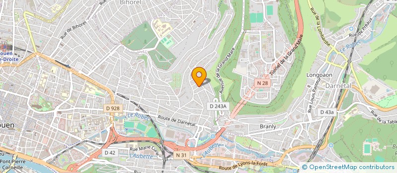 localisation de l'entreprise ROCK'N ROLL SUICIDE à ROUEN