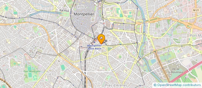 localisation de l'entreprise ROCK'N'ROLLS MTP à MONTPELLIER
