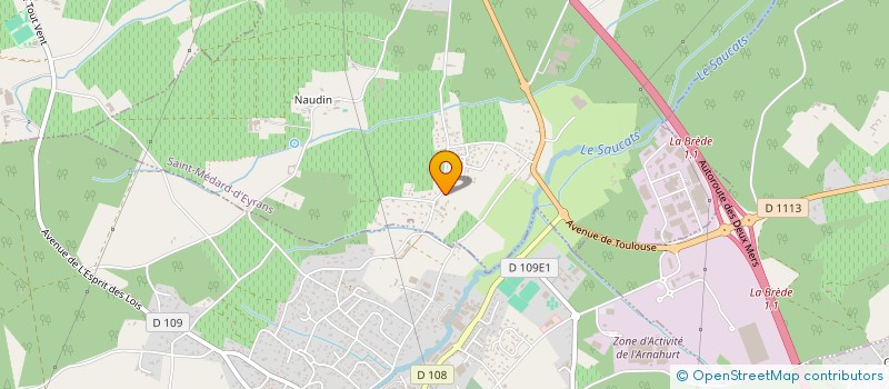 localisation de l'entreprise ROCK'N SWING CLUB  CESTAS