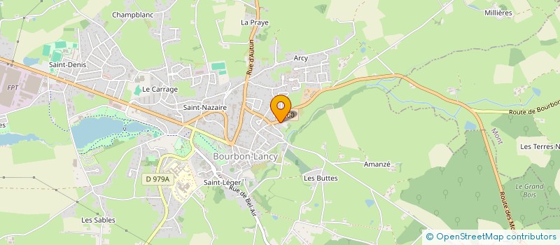 localisation de l'entreprise ROCK'N'TROPHY à BOURBON-LANCY