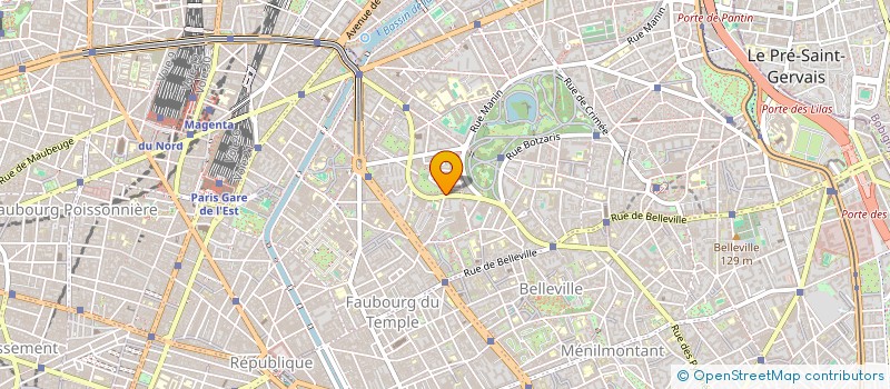 localisation de l'entreprise ROCK'NROLE ASSOCIATION  PARIS