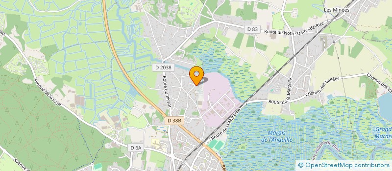 localisation de l'entreprise ROCK SCHOOL DE SAINT GILLES  SAINT-HILAIRE-DE-RIEZ