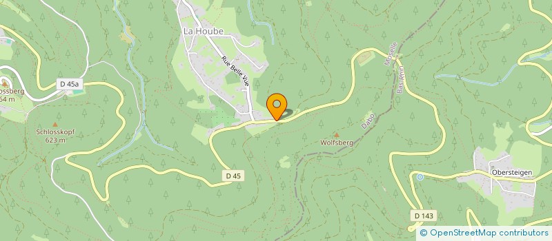 localisation de l'entreprise ROCK SILLAGE  DABO