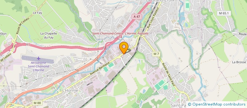 localisation de l'entreprise ROCK STAR DE L'HORME  L'HORME