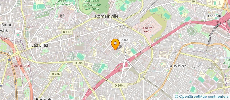 localisation de l'entreprise ROCK YOUR WEB à ROMAINVILLE