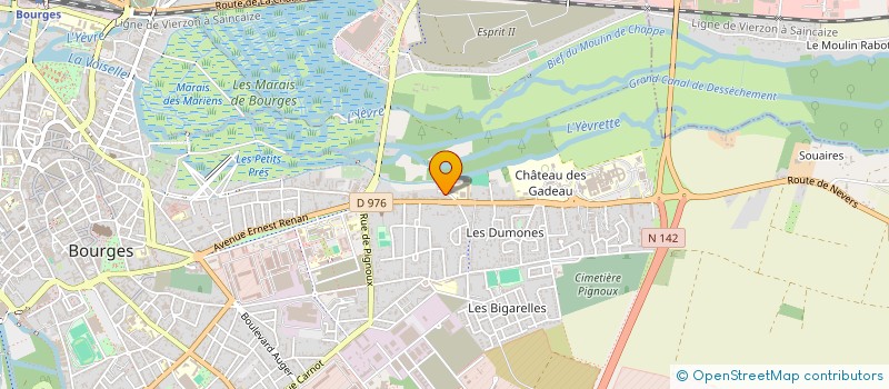 localisation de l'entreprise ROCKABUL  BOURGES