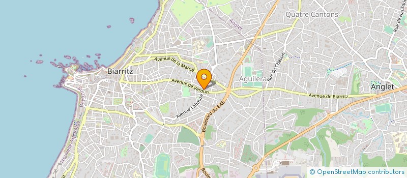 localisation de l'entreprise ROCKBOOK à BIARRITZ