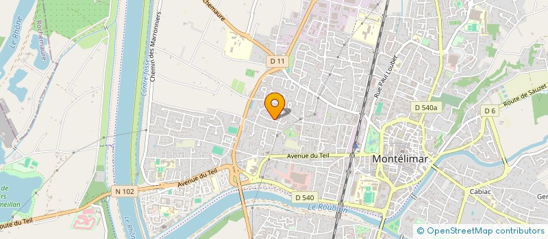 localisation de l'entreprise ROCKBREAKERS à MONTELIMAR