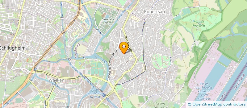 localisation de l'entreprise ROCKET à STRASBOURG