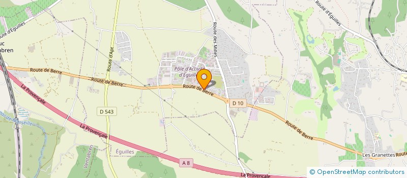 localisation de l'entreprise ROCKET CORP  EGUILLES