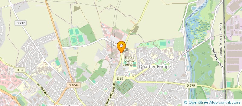 localisation de l'entreprise ROCKET CROSSFIT à SAINT-QUENTIN