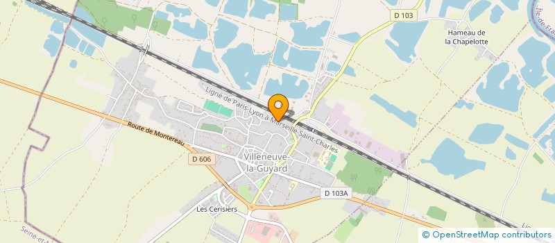 localisation de l'entreprise ROCKET LEAGUE FRANCE à VILLENEUVE-LA-GUYARD