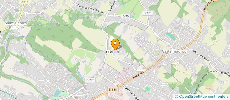 localisation de l'entreprise ROCKET REST  CASTELNAU-D'ESTRETEFONDS