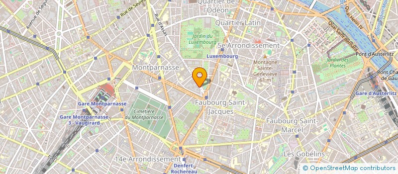 localisation de l'entreprise ROCKET SAS  PARIS