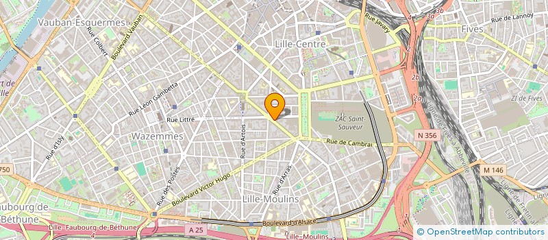 localisation de l'entreprise ROCKET SCIENCE CONSULTING à LILLE