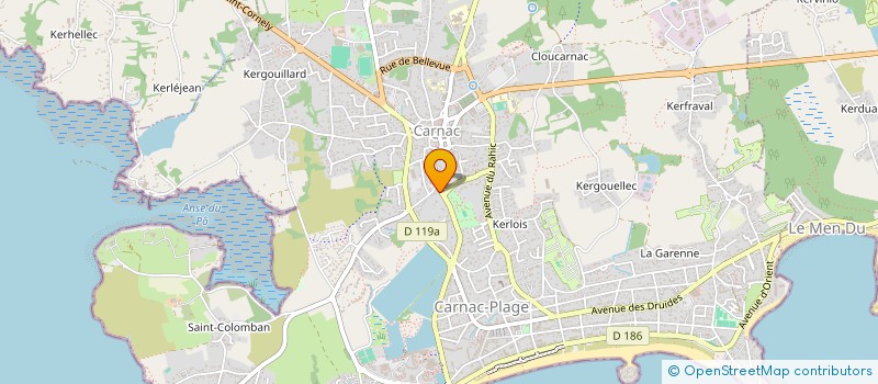 localisation de l'entreprise ROCKET YACHTS  CARNAC