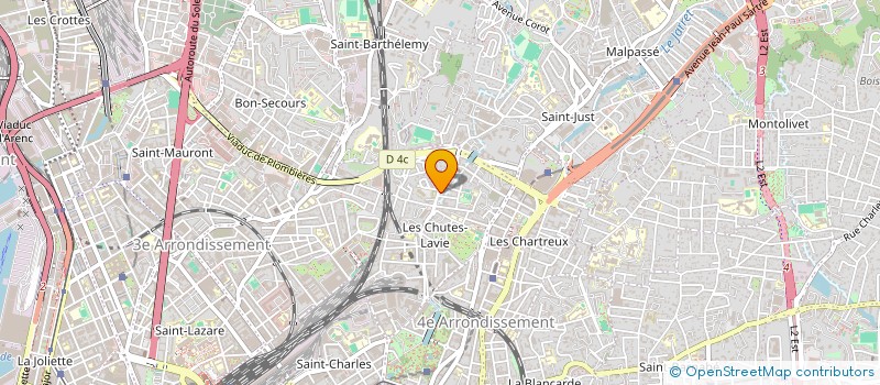 localisation de l'entreprise ROCKIE PAILLETTES PRODUCTIONS à MARSEILLE
