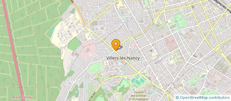 localisation de l'entreprise ROCKIN CHAIR  VILLERS-LES-NANCY