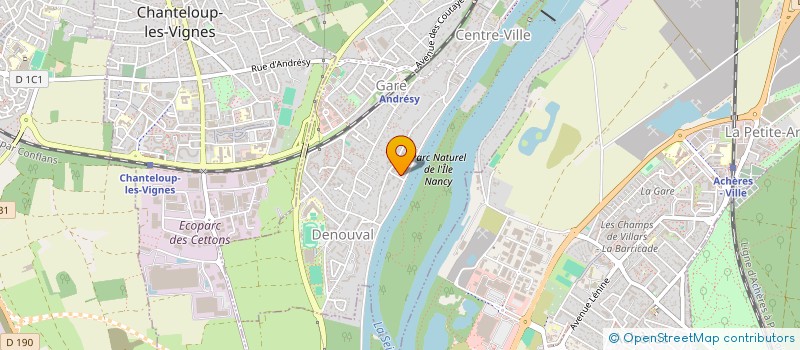 localisation de l'entreprise ROCKINFLAV ' ASSOCIATION à CHANTELOUP-LES-VIGNES