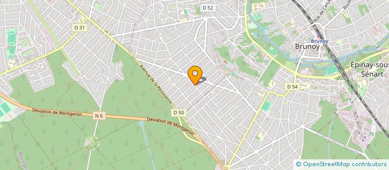 localisation de l'entreprise ROCKING CLUB 91  YERRES