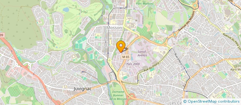 localisation de l'entreprise ROCKINV à MONTPELLIER