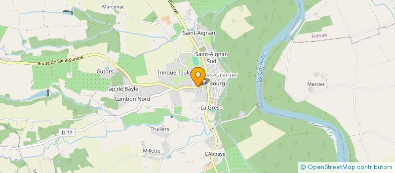 localisation de l'entreprise ROCKMANIA  MAS-GRENIER