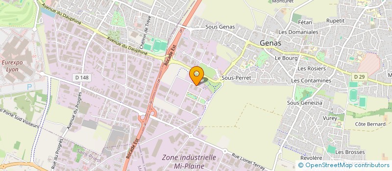 localisation de l'entreprise ROCKMANN EQUIPEMENTS  CHASSIEU