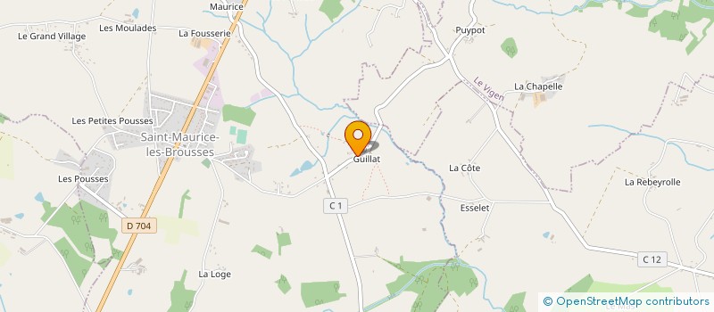 localisation de l'entreprise ROCKMETALCAMP à SAINT-MAURICE-LES-BROUSSES