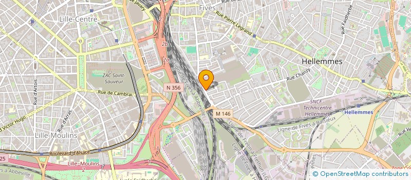 localisation de l'entreprise ROCKMORE à LILLE