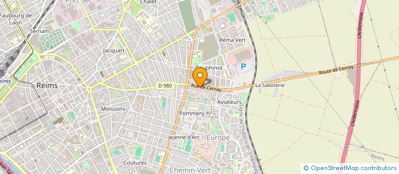 localisation de l'entreprise ROCKON  REIMS