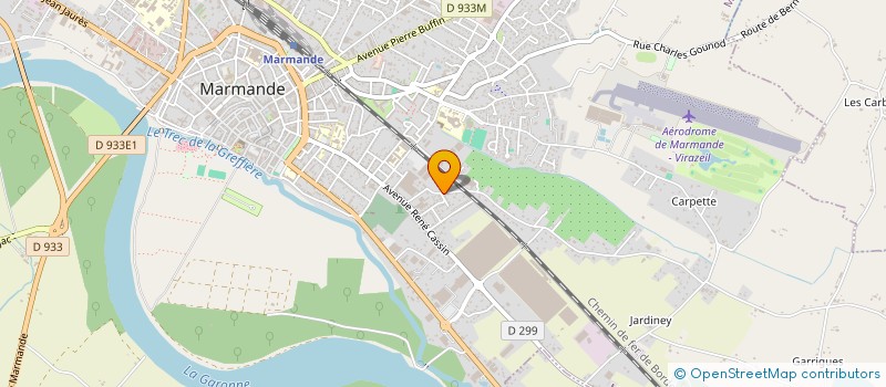 localisation de l'entreprise ROCKSCHOOL RAPSCHOOL MARMANDE  MARMANDE