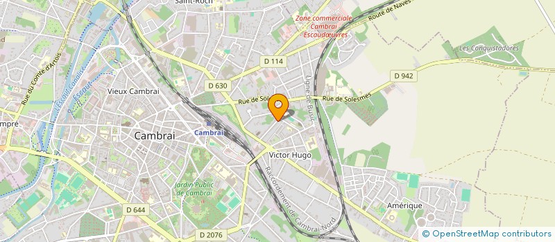 localisation de l'entreprise ROCKSHAPE à CAMBRAI