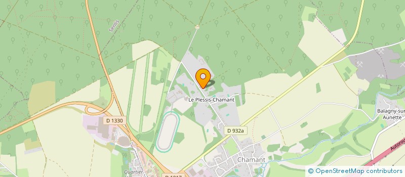 localisation de l'entreprise ROCKSQUARE  SENLIS